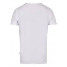 T-shirt biały w serek KITARO