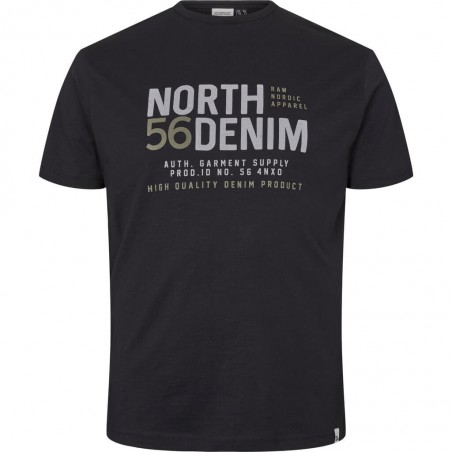 T-shirt czarny North 56 Denim