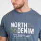 T-shirt niebieski North 56 Denim