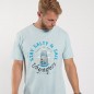 T-shirt jasnoniebieski NORTH 56°4