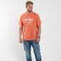 T-shirt pomarańczowy North 56 Denim