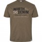 T-shirt oliwkowy North 56 Denim