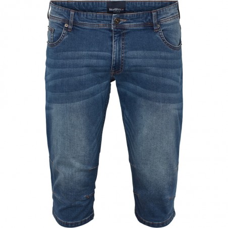 Szorty jeansowe capri ze streczem North 56°4