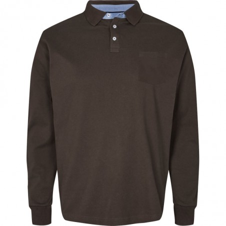 Bluza polo NORTH 56°4 oliwkowa 2XL