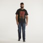 T-shirt czarny z nadrukiem NORTH 56°4 T-shirt czarny z nadrukiem NORTH 56°4
