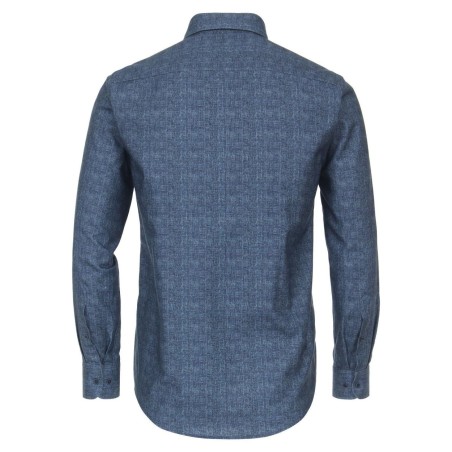Koszula z organicznej bawełny CASA MODA niebieska