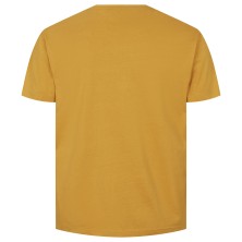 T-shirt żółty z nadrukiem NORTH 56°4