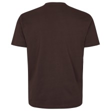 T-shirt brązowy z nadrukiem NORTH 56°4