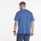 T-shirt niebieski z nadrukiem NORTH 56°4