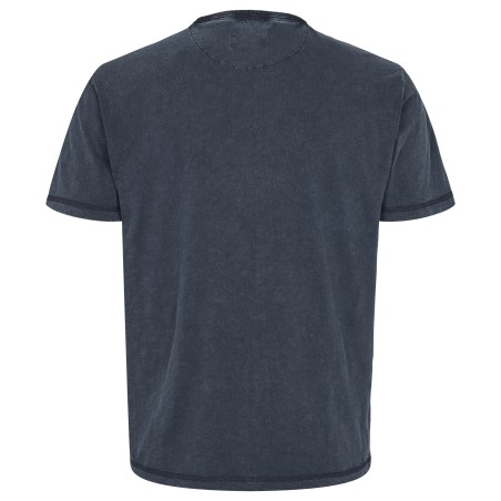 T-shirt z haftem NORTH 56°4 niebieski