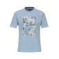 T-shirt z nadrukiem CASA MODA jasnoniebieski
