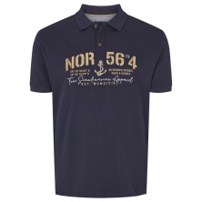 Koszulka polo North 56°4 granatowa