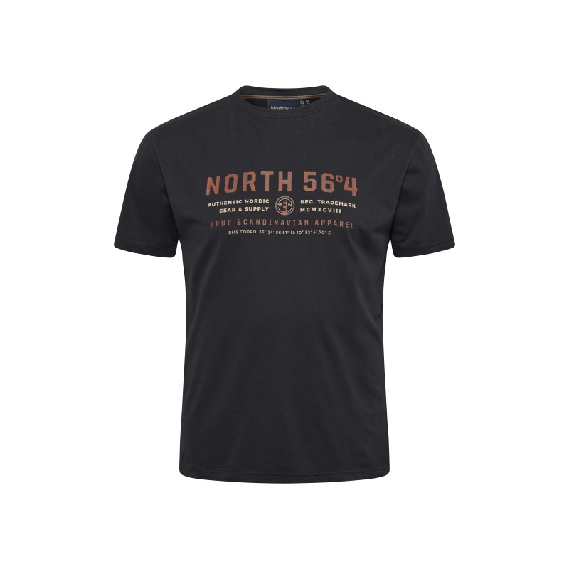 T-shirt czarny NORTH 56°4