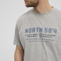 T-shirt szary NORTH 56°4