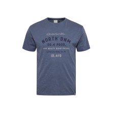 T-shirt niebieski NORTH 56 Denim