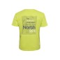 T-shirt limonkowy NORTH 56°4