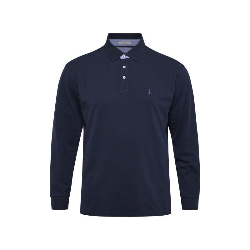 Bluza polo NORTH 56°4 granatowa