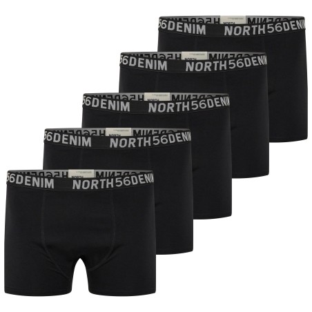 Bokserki North 56 Denim 5PAK zestaw czarne