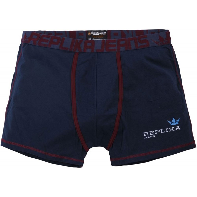 Bokserki granatowe Replika Jeans 7XL Bokserki granatowe Replika Jeans 7XL