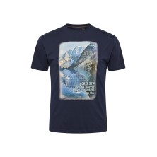 T-shirt granatowy z nadrukiem NORTH 56°4