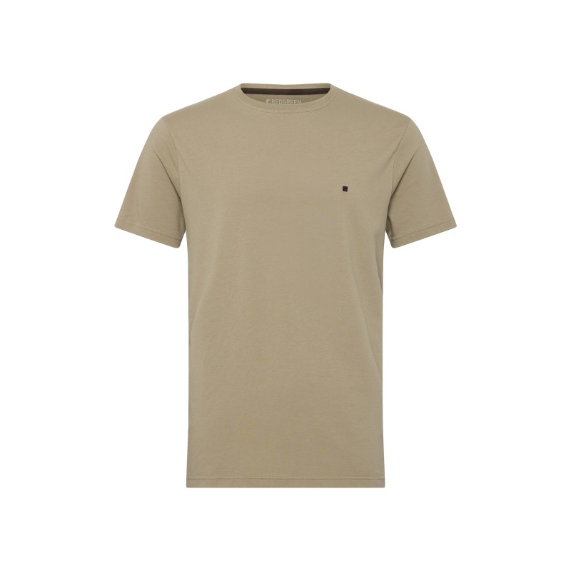 T-shirt z organicznej bawełny REDGREEN Chris khaki