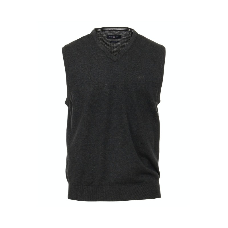 Kamizelka w serek CASA MODA antracytowa Kamizelka w serek CASA MODA antracytowa