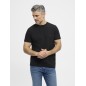 T-shirt z organicznej bawełny REDGREEN Chris czarny T-shirt z organicznej bawełny REDGREEN Chris czarny