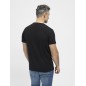 T-shirt z organicznej bawełny REDGREEN Chris czarny T-shirt z organicznej bawełny REDGREEN Chris czarny