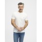 T-shirt z organicznej bawełny REDGREEN Chris biały T-shirt z organicznej bawełny REDGREEN Chris biały