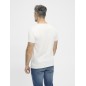 T-shirt z organicznej bawełny REDGREEN Chris biały T-shirt z organicznej bawełny REDGREEN Chris biały