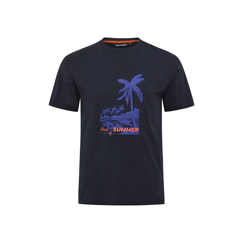 T-shirt NORTH LATITUDE granatowy T-shirt NORTH LATITUDE granatowy