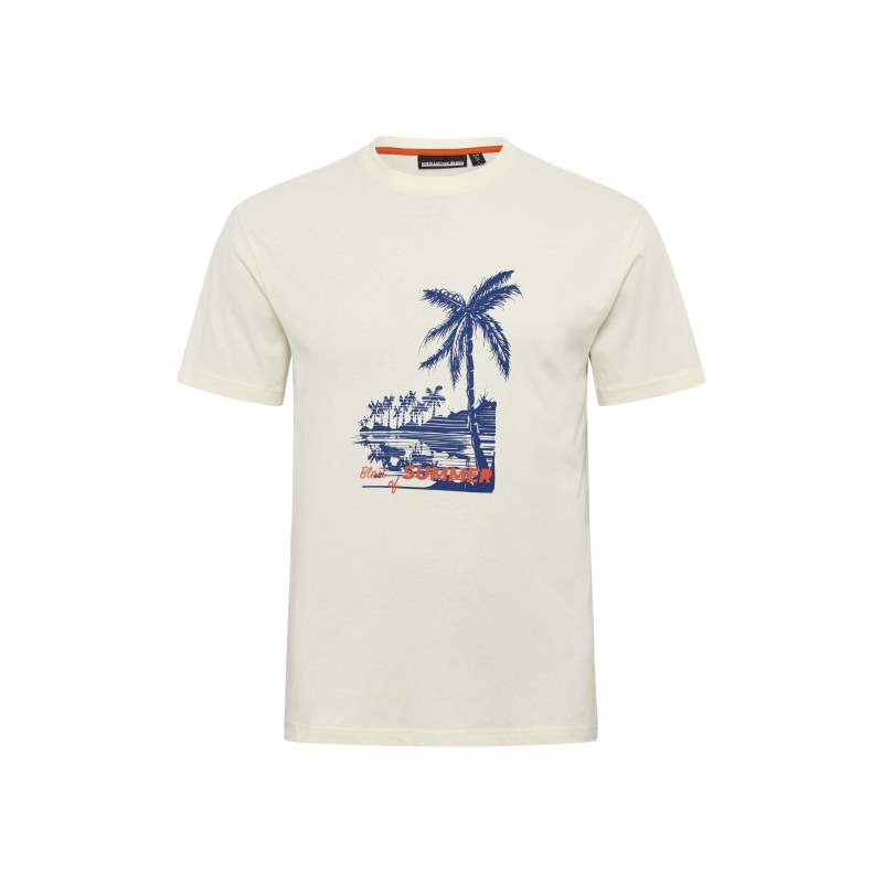 T-shirt NORTH LATITUDE biały T-shirt NORTH LATITUDE biały