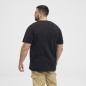 T-shirt z nadrukiem NORTH LATITUDE czarny T-shirt z nadrukiem NORTH LATITUDE czarny