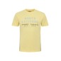 T-shirt z nadrukiem NORTH LATITUDE żółty T-shirt z nadrukiem NORTH LATITUDE żółty