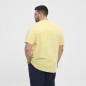 T-shirt z nadrukiem NORTH LATITUDE żółty T-shirt z nadrukiem NORTH LATITUDE żółty