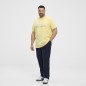T-shirt z nadrukiem NORTH LATITUDE żółty T-shirt z nadrukiem NORTH LATITUDE żółty