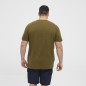 T-shirt z nadrukiem NORTH LATITUDE oliwkowy T-shirt z nadrukiem NORTH LATITUDE oliwkowy