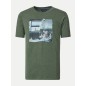 T-shirt z nadrukiem CASA MODA zielony T-shirt z nadrukiem CASA MODA zielony