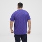 T-shirt we wzorek NORTH LATITUDE niebieski T-shirt we wzorek NORTH LATITUDE niebieski
