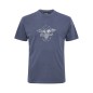T-shirt z nadrukiem NORTH LATITUDE niebieski