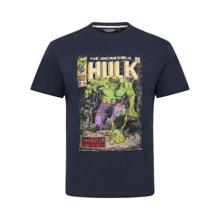 T-shirt z nadrukiem HULK NORTH LATITUDE granatowy