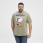 T-shirt Snoopy NORTH LATITUDE oliwkowy T-shirt Snoopy NORTH LATITUDE oliwkowy