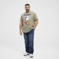 T-shirt Snoopy NORTH LATITUDE oliwkowy T-shirt Snoopy NORTH LATITUDE oliwkowy