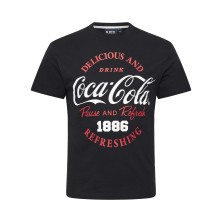 T-shirt z nadrukiem Coca Cola NORTH LATITUDE czarny