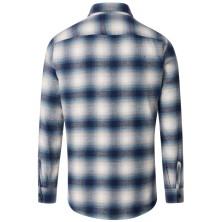 Koszula flanelowa CASA MODA niebieska w kratkę