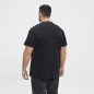 T-shirt z nadrukiem NORTH LATITUDE czarny T-shirt z nadrukiem NORTH LATITUDE czarny