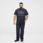 T-shirt z nadrukiem NORTH LATITUDE granatowy T-shirt z nadrukiem NORTH LATITUDE granatowy