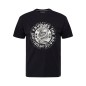 T-shirt z nadrukiem NORTH LATITUDE czarny T-shirt z nadrukiem NORTH LATITUDE czarny