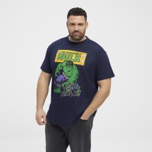 T-shirt z nadrukiem HULK NORTH LATITUDE granatowy
