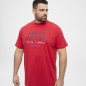 T-shirt z nadrukiem NORTH LATITUDE czerwony T-shirt z nadrukiem NORTH LATITUDE czerwony